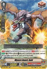 Wyvern Guard, Guld - V-SS03: Festival Collection - Cardfight Vanguard card