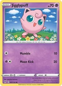 Jigglypuff - SWSH03: Darkness Ablaze - Pokemon card