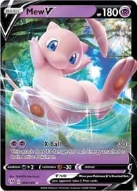 Mew V - SWSH03: Darkness Ablaze - Pokemon card