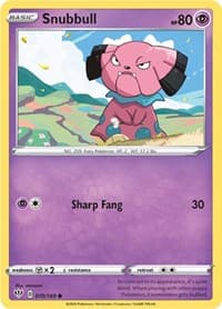 Snubbull - SWSH03: Darkness Ablaze - Pokemon card