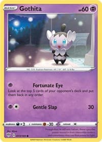 Gothita - SWSH03: Darkness Ablaze - Pokemon card