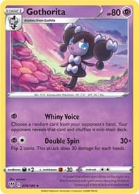 Gothorita - SWSH03: Darkness Ablaze - Pokemon card