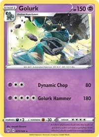 Golurk - SWSH03: Darkness Ablaze - Pokemon card