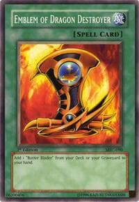 Emblem of Dragon Destroyer - Magician's Force - YuGiOh card