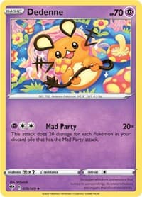 Dedenne - SWSH03: Darkness Ablaze - Pokemon card