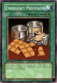 Emergency Provisions - Legacy of Darkness - YuGiOh card