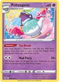 Polteageist - SWSH03: Darkness Ablaze - Pokemon card