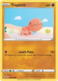 Trapinch - SWSH03: Darkness Ablaze - Pokemon card