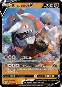 Rhyperior V - SWSH03: Darkness Ablaze - Pokemon card