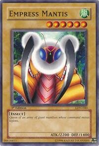 Empress Mantis - Labyrinth of Nightmare - YuGiOh card