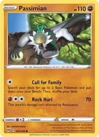 Passimian - SWSH03: Darkness Ablaze - Pokemon card