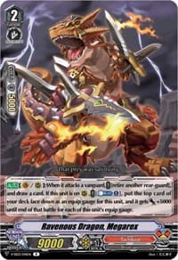 Ravenous Dragon, Megarex - V-SS03: Festival Collection - Cardfight Vanguard card