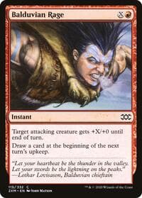 Balduvian Rage - Double Masters - Magic: The Gathering card