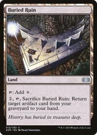 Buried Ruin - Double Masters - Magic: The Gathering card