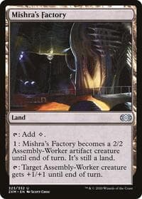 Mishra's Factory - Double Masters - Magic: The Gathering card