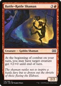 Battle-Rattle Shaman - Double Masters - Magic: The Gathering card