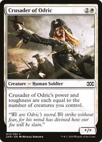 Crusader of Odric - Double Masters - Magic: The Gathering card