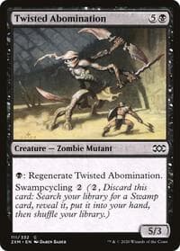 Twisted Abomination - Double Masters - Magic: The Gathering card