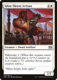 Glint-Sleeve Artisan - Double Masters - Magic: The Gathering card
