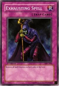 Exhausting Spell - Magician's Force - YuGiOh card