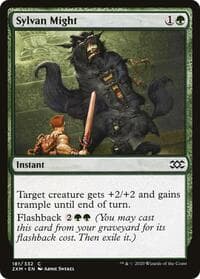 Sylvan Might - Double Masters - Magic: The Gathering card