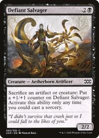 Defiant Salvager - Double Masters - Magic: The Gathering card