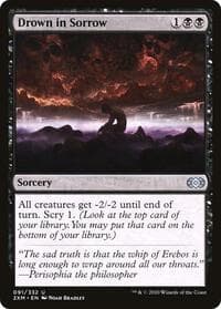 Drown in Sorrow - Double Masters - Magic: The Gathering card