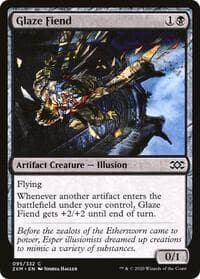 Glaze Fiend - Double Masters - Magic: The Gathering card