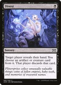 Divest - Double Masters - Magic: The Gathering card