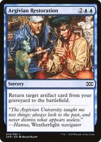 Argivian Restoration - Double Masters - Magic: The Gathering card