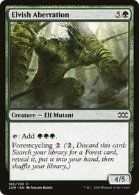 Elvish Aberration - Double Masters - Magic: The Gathering card