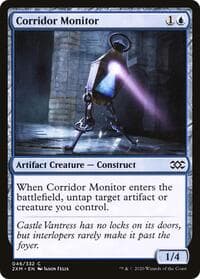 Corridor Monitor - Double Masters - Magic: The Gathering card