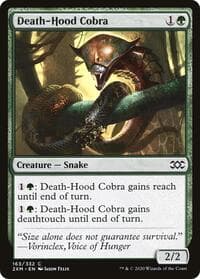 Death-Hood Cobra - Double Masters - Magic: The Gathering card