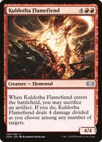 Kuldotha Flamefiend - Double Masters - Magic: The Gathering card