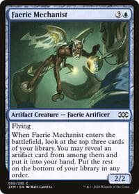 Faerie Mechanist - Double Masters - Magic: The Gathering card