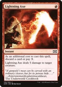 Lightning Axe - Double Masters - Magic: The Gathering card