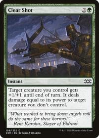 Clear Shot - Double Masters - Magic: The Gathering card