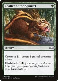 Chatter of the Squirrel - Double Masters - Magic: The Gathering card