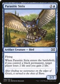 Parasitic Strix - Double Masters - Magic: The Gathering card