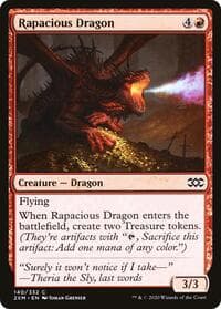 Rapacious Dragon - Double Masters - Magic: The Gathering card