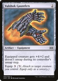 Vulshok Gauntlets - Double Masters - Magic: The Gathering card