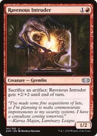 Ravenous Intruder - Double Masters - Magic: The Gathering card
