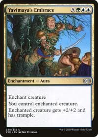 Yavimaya's Embrace - Double Masters - Magic: The Gathering card