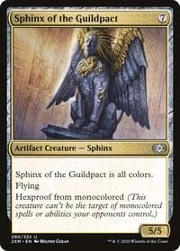 Sphinx of the Guildpact - Double Masters - Magic: The Gathering card