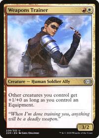 Weapons Trainer - Double Masters - Magic: The Gathering card