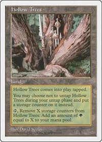 Hollow Trees - Fifth Edition - Magic: The Gathering card