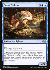 Serra Sphinx - Double Masters - Magic: The Gathering card
