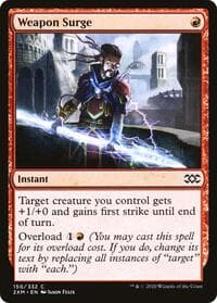 Weapon Surge - Double Masters - Magic: The Gathering card