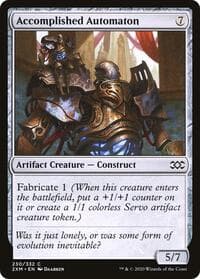 Accomplished Automaton - Double Masters - Magic: The Gathering card
