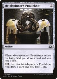 Metalspinner's Puzzleknot - Double Masters - Magic: The Gathering card